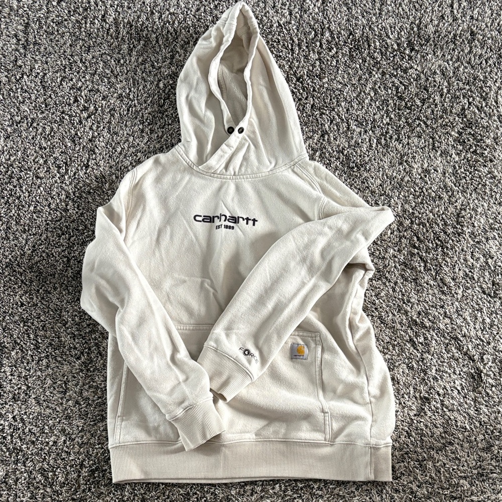 Carhartt Off-White Pullover Hoodie